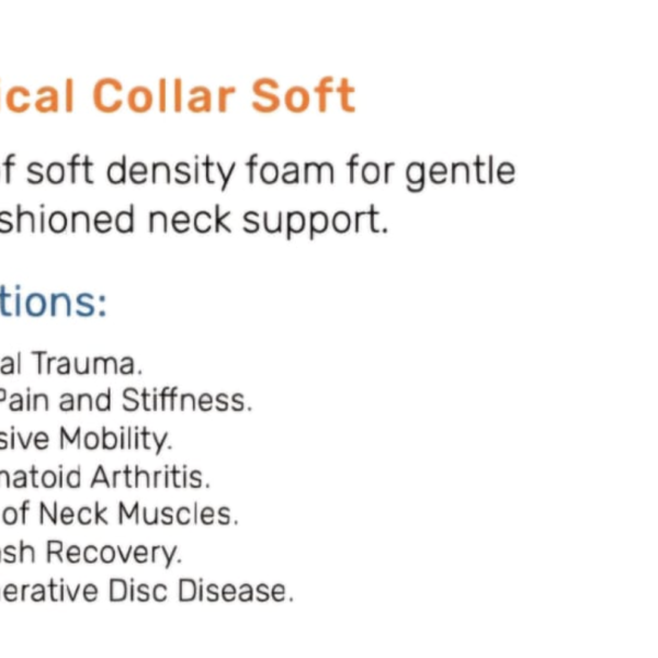 ADORE CERVICAL COLLAR SOFT